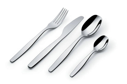 Alessi — Itsumo ANF06S24 | Servizio 24 pz posate acciaio 18/10 Fukasaw