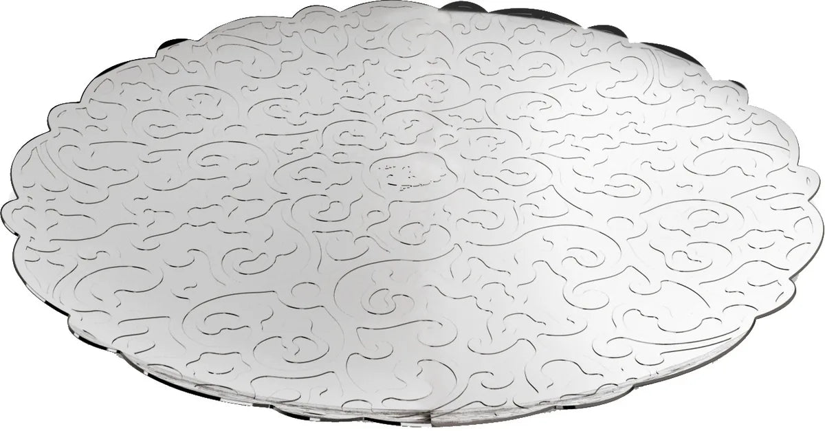 Alessi — Dressed MW07 | Vassoio rotondo in acciaio inox