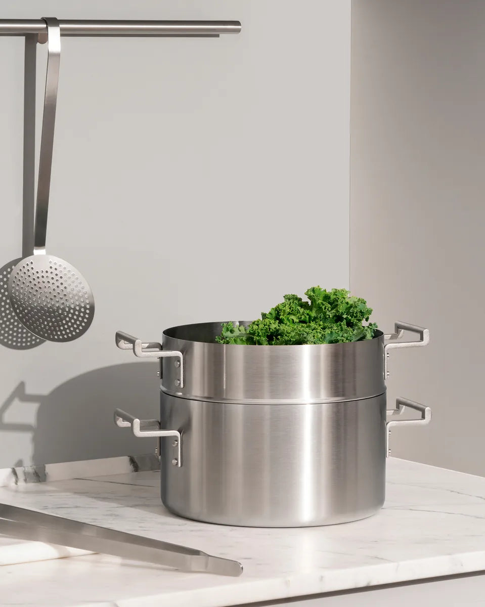 Alessi — Convivio DC100S7 | Set pentole trilamina Chipperfield