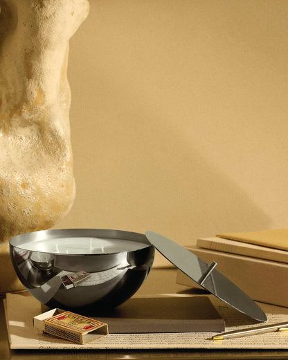 Alessi — Amber MA05S3 MA05S3 WAX | Ricarica candela profumata Small — vista laterale