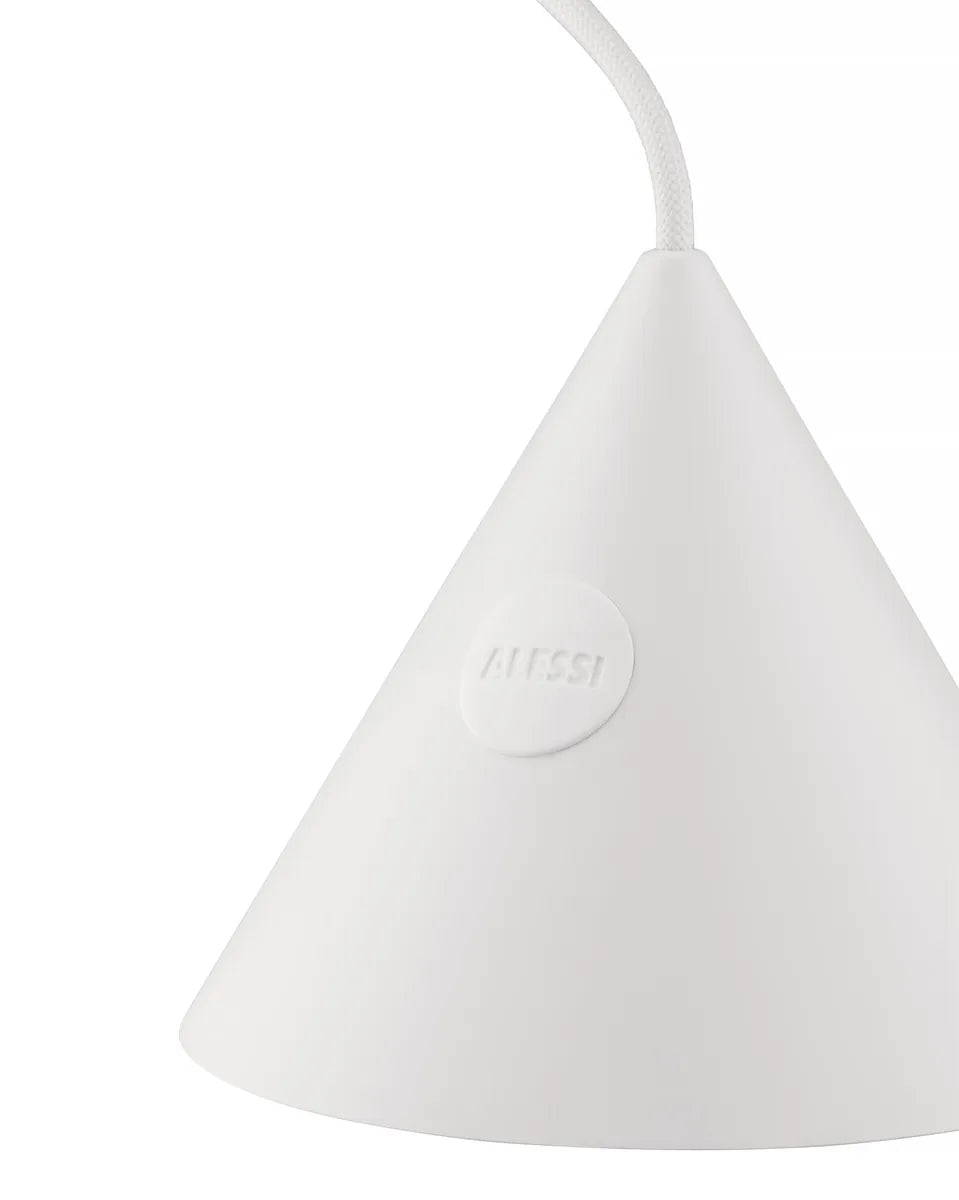 Alessi — Tsumiki ME01 W | Lampada portatile bianca MEDUM
