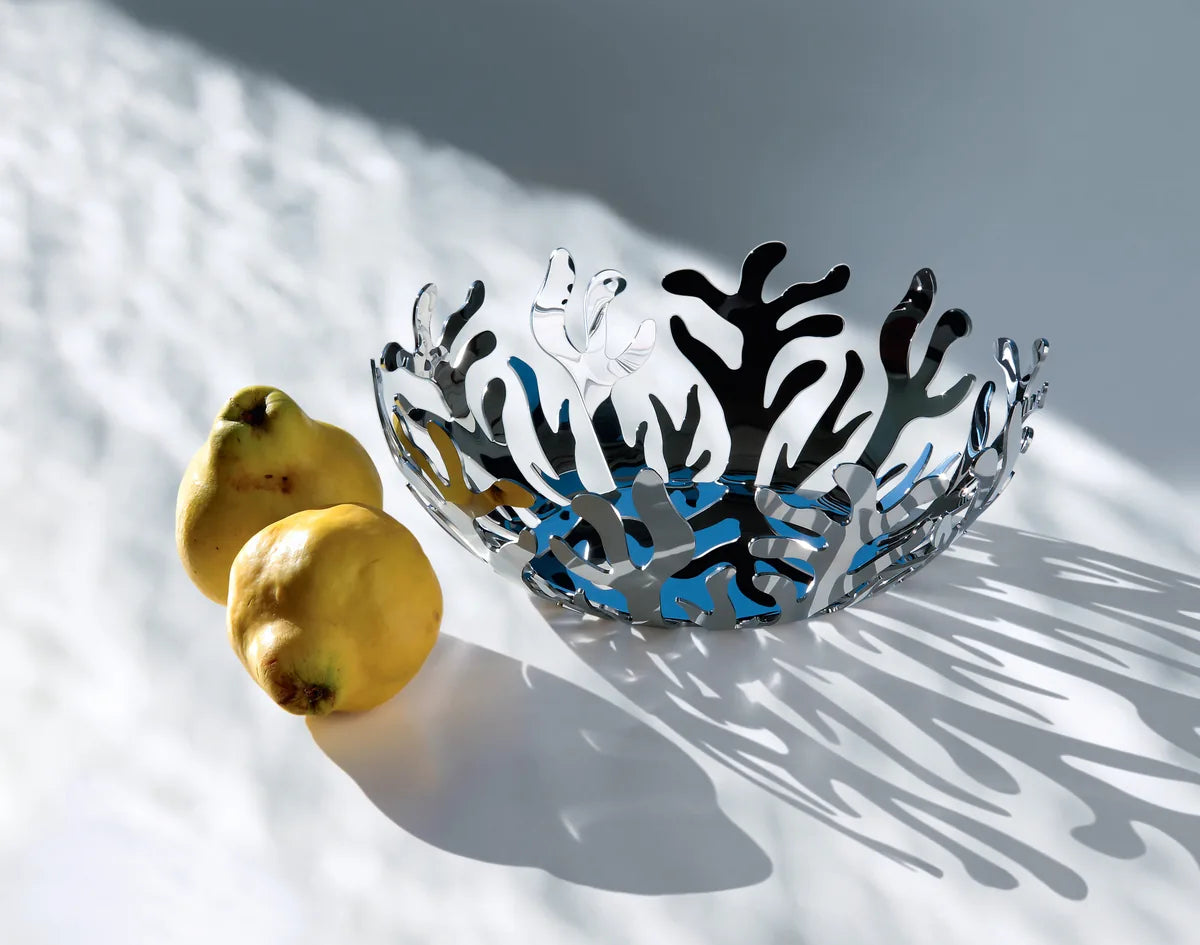 Alessi — Mediterraneo ESI01/21 R | Fruttiera in acciaio rosso — ambientazione