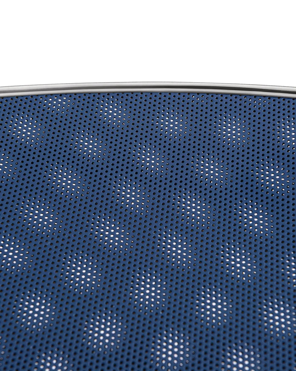 Alessi — Cohncave SC01/33 | Centrotavola traforato rosso e viola