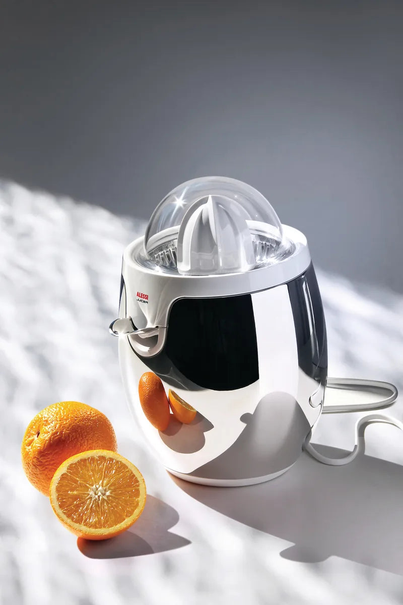 Alessi — SG63 W | Spremiagrumi elettrico Giovannoni bianco