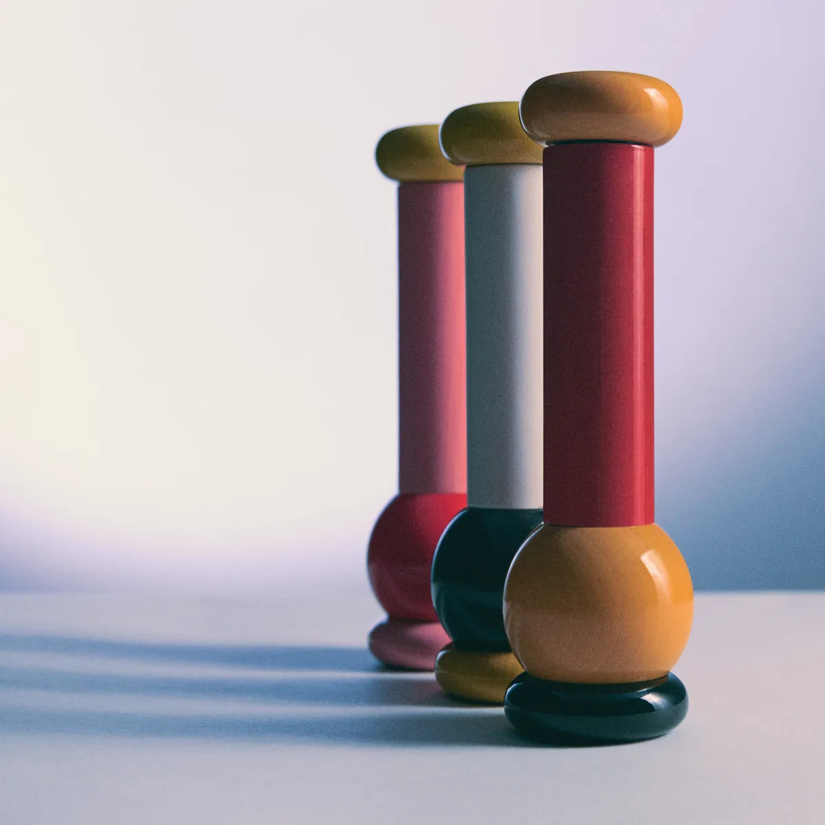 Alessi — MP0210 1 | Macinasale Sottsass in legno di faggio