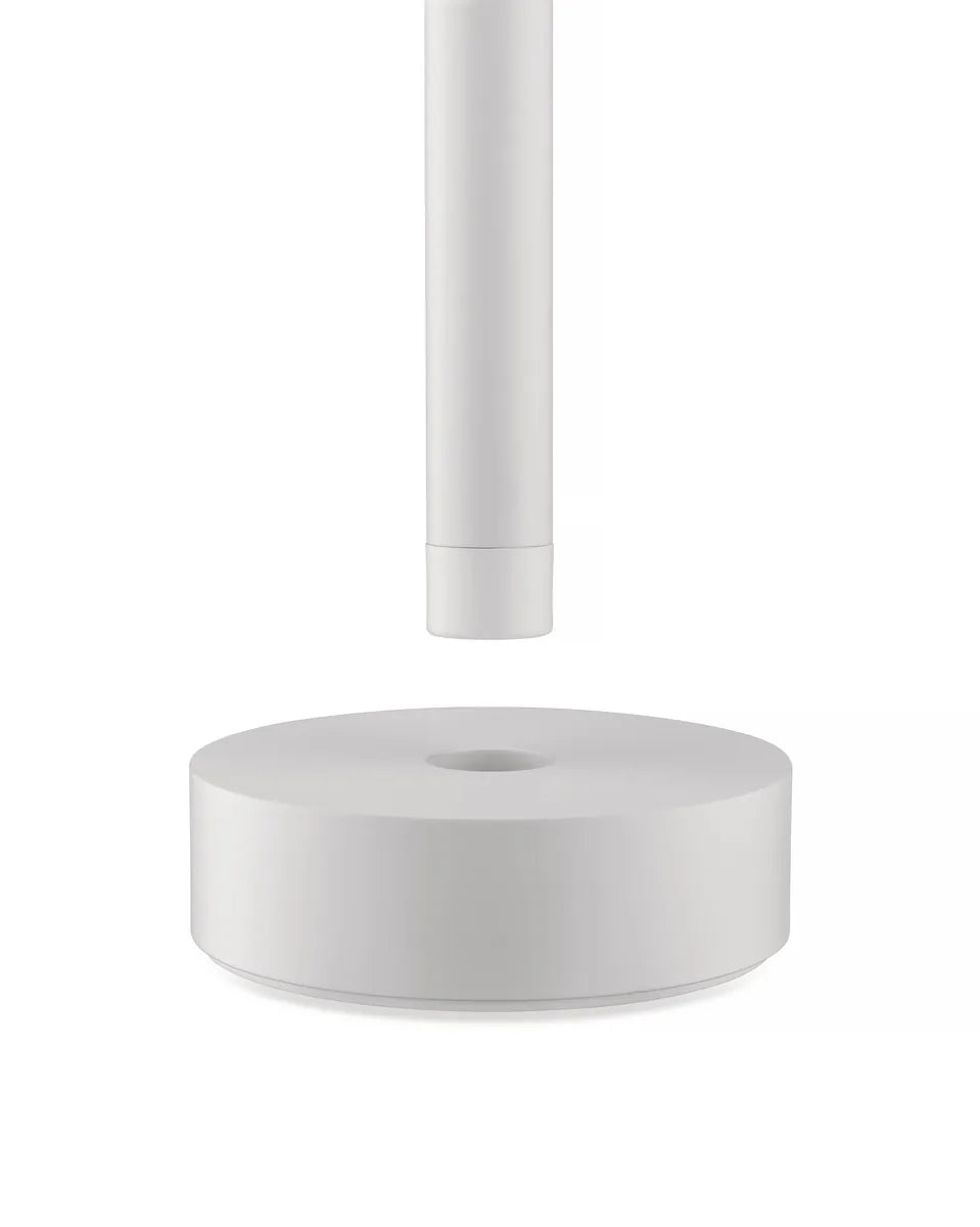 Alessi — Tsumiki ME01 W | Lampada portatile bianca MEDUM
