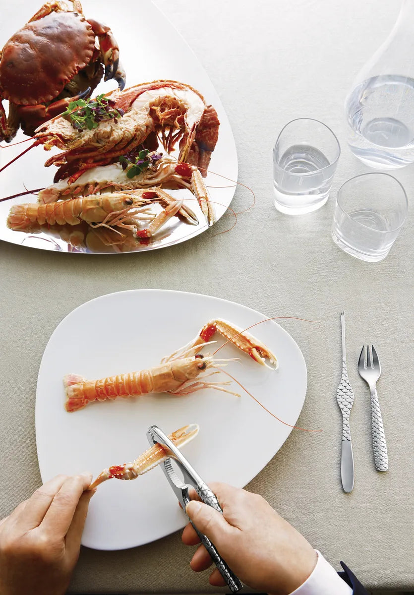 Alessi — Colombina Fish FM23/18 | Coltello da pesce in acciaio — vista laterale