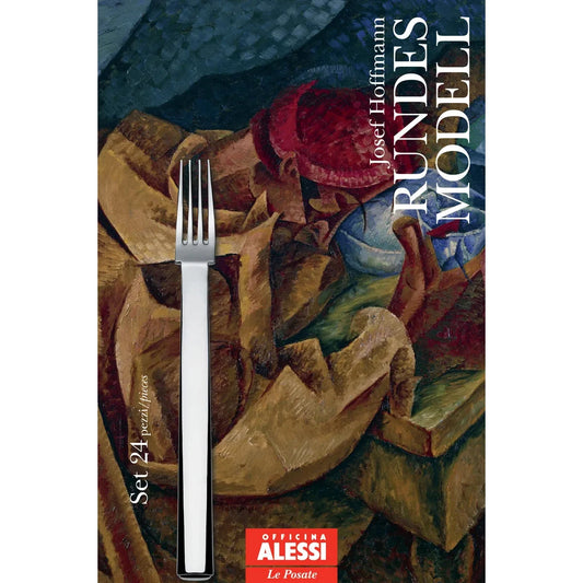 Alessi — Rundes Modell JH01S24 | Servizio posate Hoffmann 24 pz