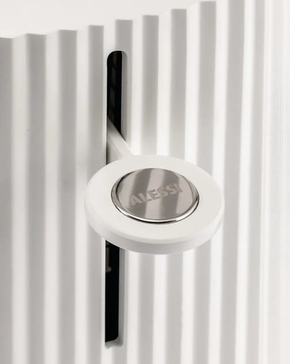 Alessi — Plissé MDL08 W | Tostapane in resina bianca De Lucchi