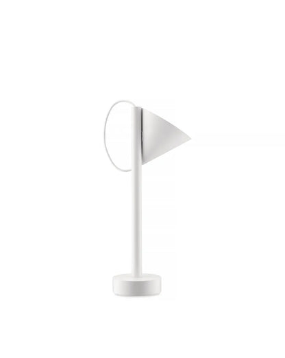 Alessi — Tsumiki ME01 W | Lampada portatile bianca MEDUM