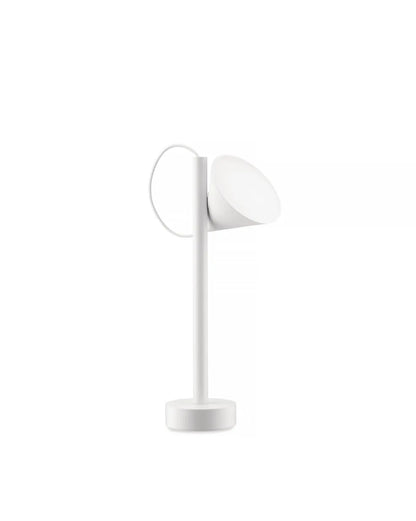 Alessi — Tsumiki ME01 W | Lampada portatile bianca MEDUM
