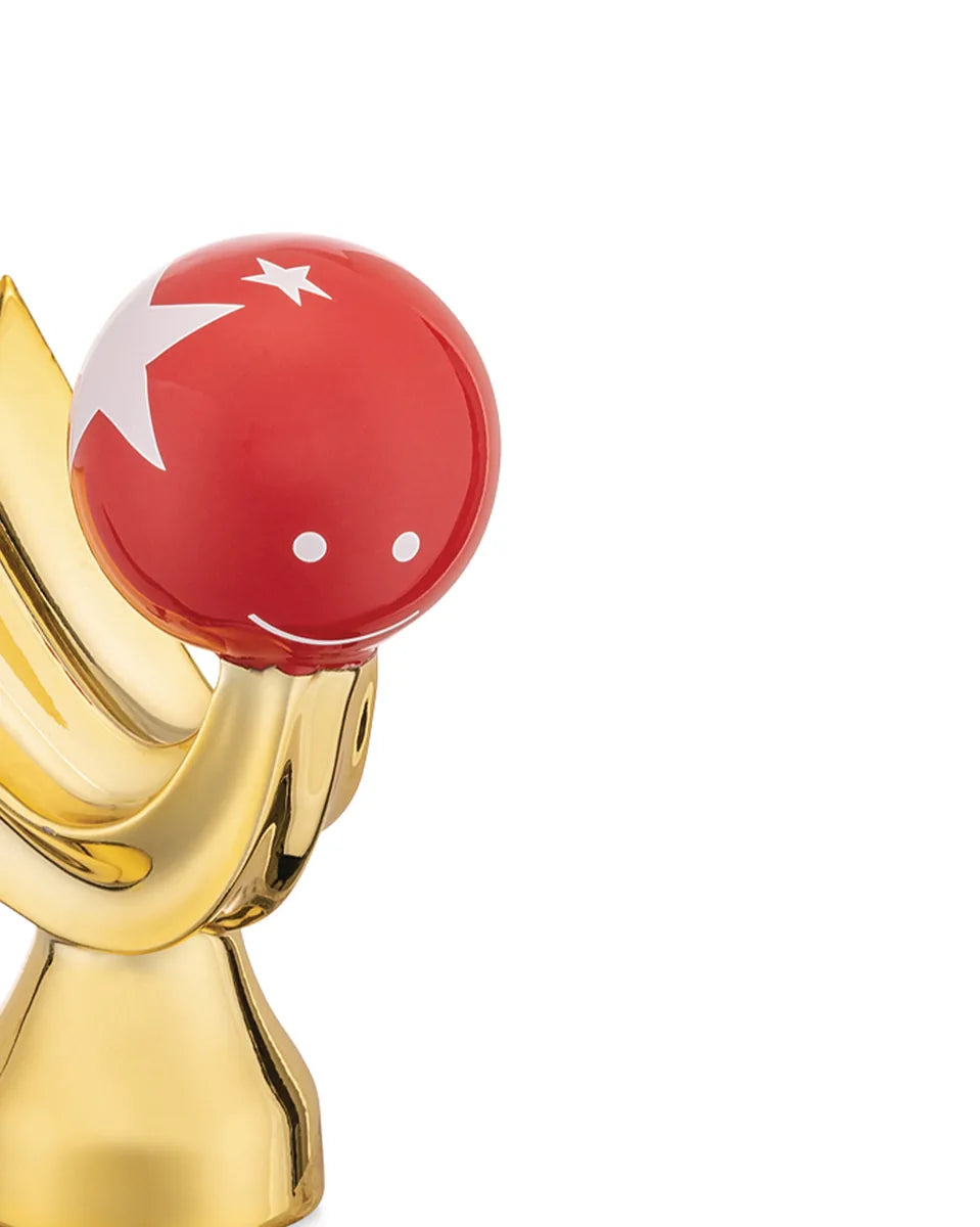Alessi — Stella Cometa AGJ01 5 | Statuina natalizia in porcellana dipi
