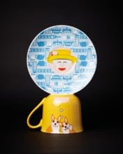 Blogodesign - "The Queen" Mug with Saucer