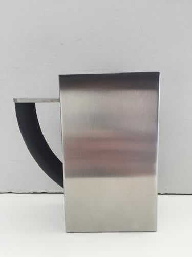 ZACK Milk Jug Holder in 18/10 Steel h 16.8 cm