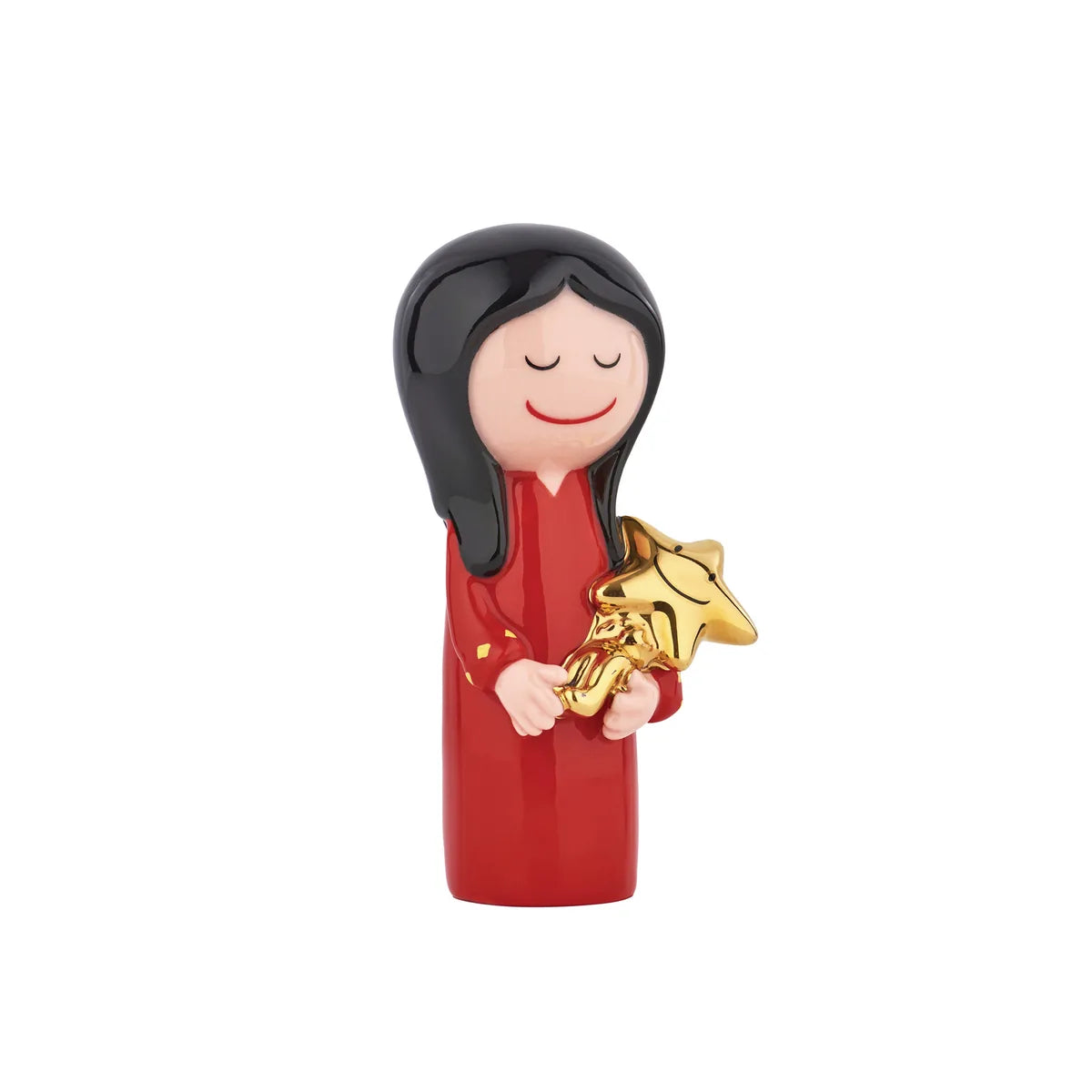 Alessi — Figlio delle Stelle AGJ01 18 | Statuina natalizia in porcella