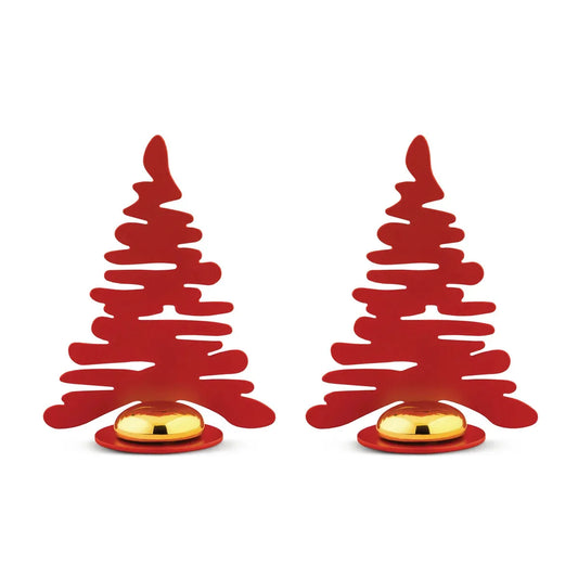 Alessi — Barkplace Tree BM16S2 R | Segnaposto da tavola in acciaio ros