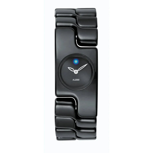 Alessi — Mariposa AL15002 | Orologio da polso acciaio nero