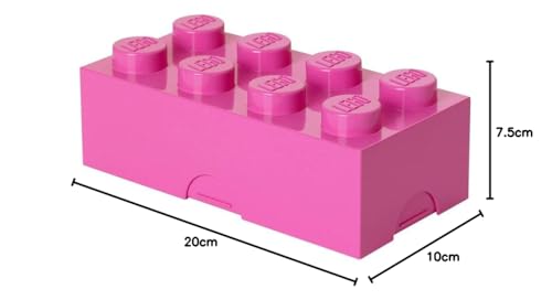 Lego - 8-stud pink food container