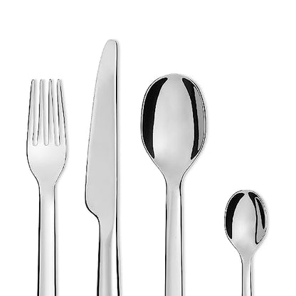 Alessi - Set di Posate "Oval" in Acciaio Inox