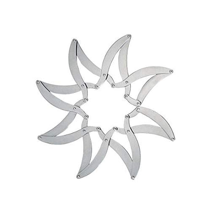 Alessi - Extendable Design Trivet in Stainless Steel 24cm