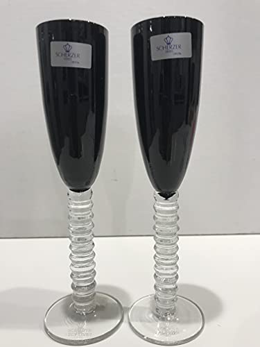 Scherzer - Set of 2 Black Liquor Glasses