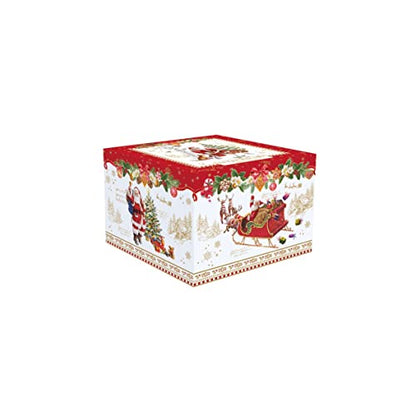 Easy Life - Piatto Ovale 30 x 20,5 cm in Porcellana Natale