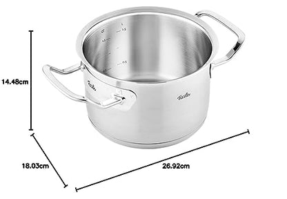 Fissler - Pentola in Acciaio Inox 16L