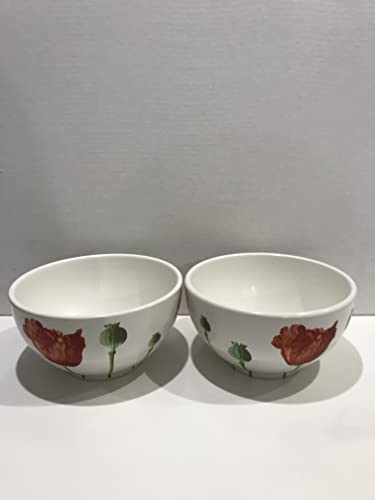 Scherzer - Set of 2 "Pavots d'Orient" cups