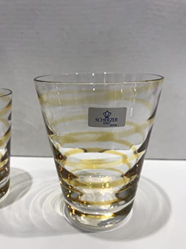 Scherzer - Set of 6 Water Glasses "Spiral"