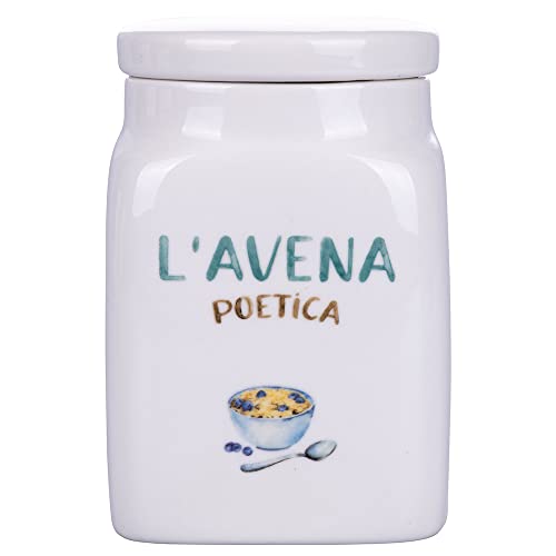 Villa d'Este Home Tivoli - Oatmeal Jar "Le Travisate" 750ml