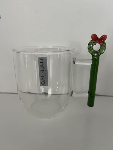 Generico Tazza in borosilicato ghirlanda 420 ml