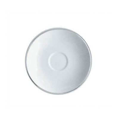 Alessi - "Mami" Coffee Saucer in White Porcelain