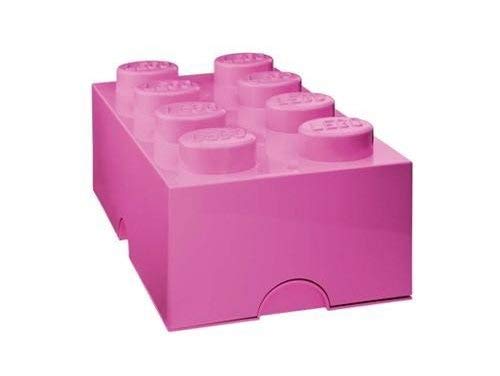 Lego - 8-stud pink food container