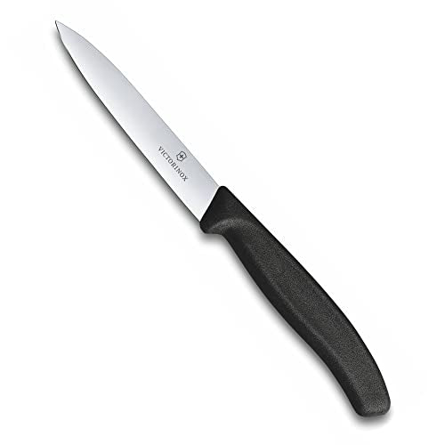 Victorinox 6.7703 Coltello per verdura Swiss Classic 10 cm, Nero