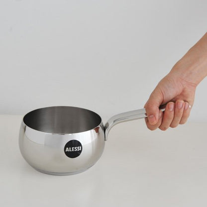 Alessi - "Mami" Long Handled Saucepan in Stainless Steel