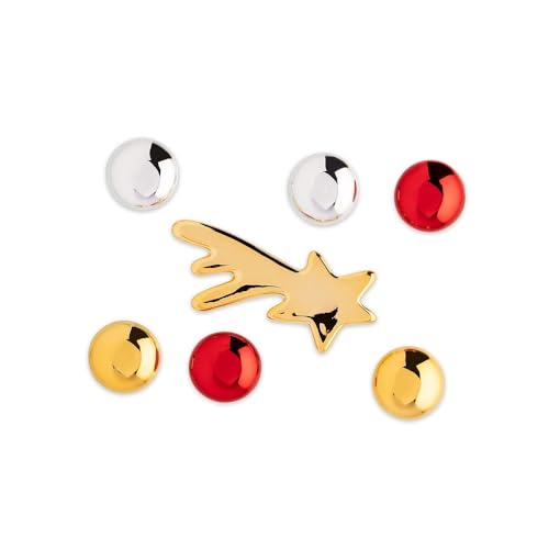 Alessi - Albero di Natale "Bark" di Design Rosso in Acciaio