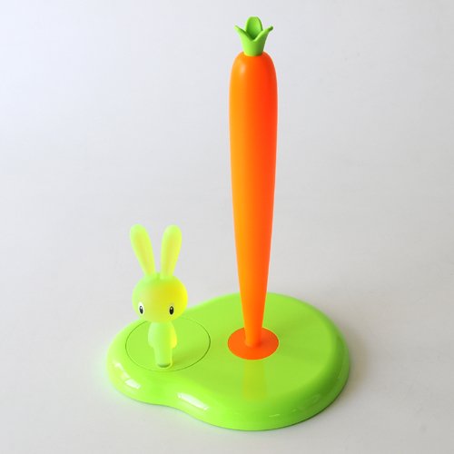 Alessi - Portarotolo da Cucina "Bunny & Carrot"