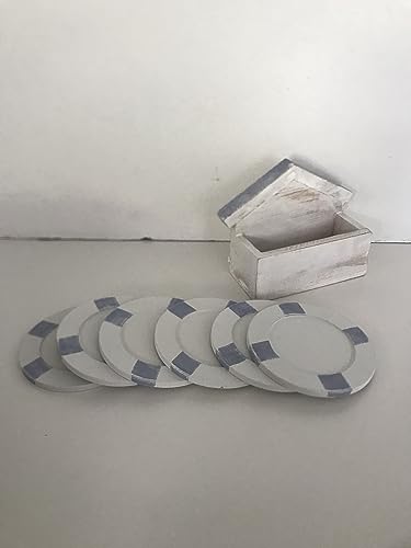 Set of 6 Wooden Coasters