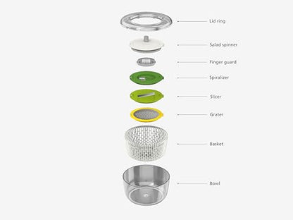 Joseph Joseph - Set 4 Pezzi per Insalate