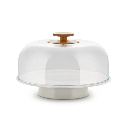 Alessi — Mattina BG06 WG | Alzata in porcellana Warm Grey