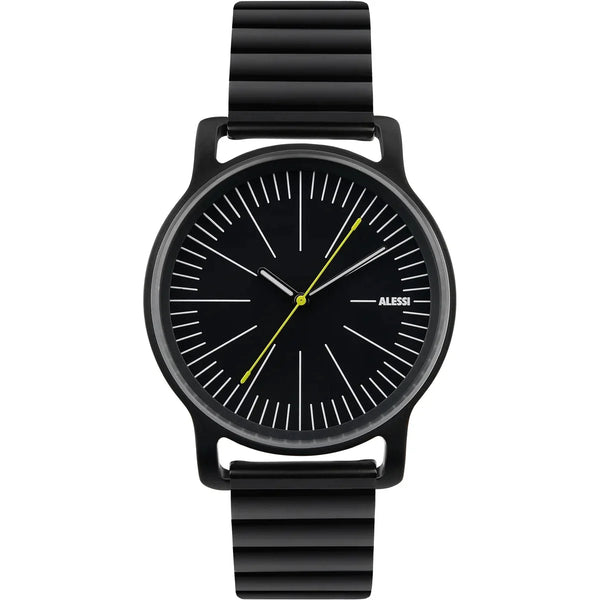 Alessi — AL28003 | Orologio da polso acciaio inox nero — Alessi