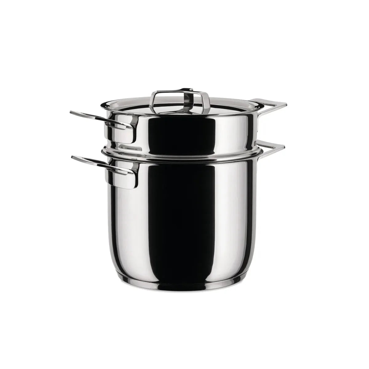 Alessi — Pots&Pans AJM306SET | Pasta-set in acciaio inox 18/10 Jasper