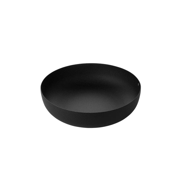 Alessi — JM17/29 BT | Cestino rotondo nero Jasper Morrison — Alessi
