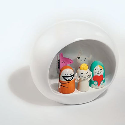 Alessi - White Nativity Scene