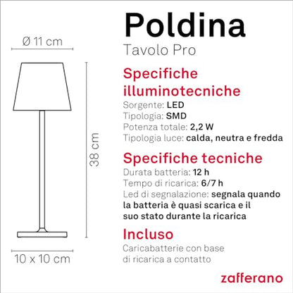 Zafferano - Lampada "Poldina"