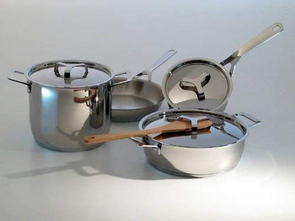 Alessi - "Pots&amp;Pan" Lid in Stainless Steel