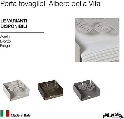 Arti & Mestieri - Porta Tovaglioli "Albero della Vita"