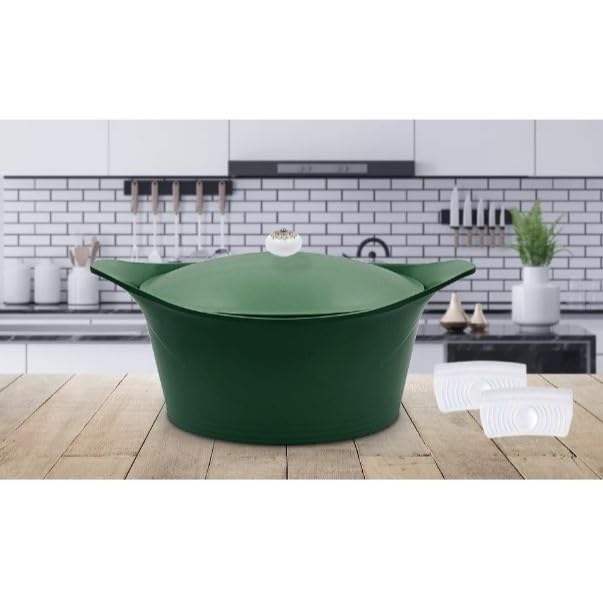 Cookut - Ma Jolie Cocotte Green Fougere 28cm