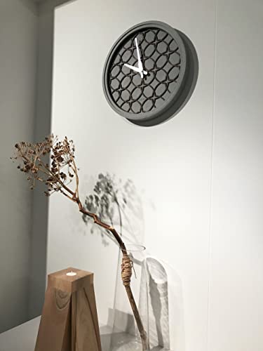 NeXtime - Wall Clock "Concrete Love" 39cm