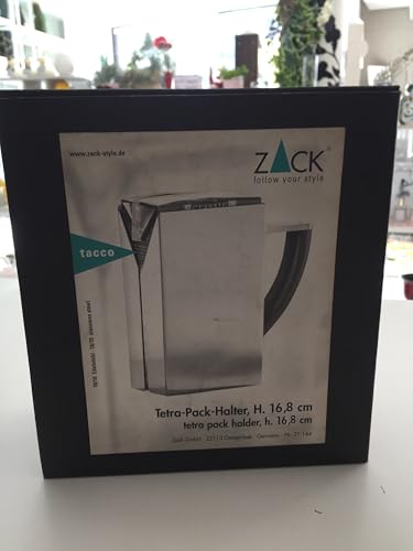 ZACK Milk Jug Holder in 18/10 Steel h 16.8 cm